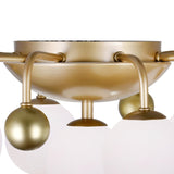 Element Sun Gold Flush Mount