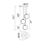Da Vinci Multi Light Pendant