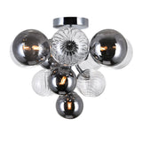 Pallocino 16in Chrome Flush Mount