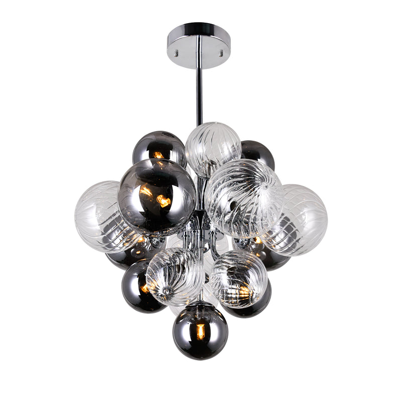 Pallocino Chrome Chandelier