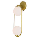 Celeste Medallion Gold Wall Sconce