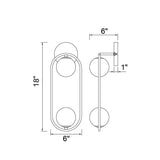 Celeste Medallion Gold Wall Sconce