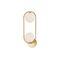 Celeste Medallion Gold Wall Sconce