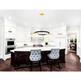 Deux Lunes Chandelier