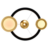 Deux Lunes Chandelier