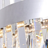 Glace Integrated LED 40in Curved Chandelier