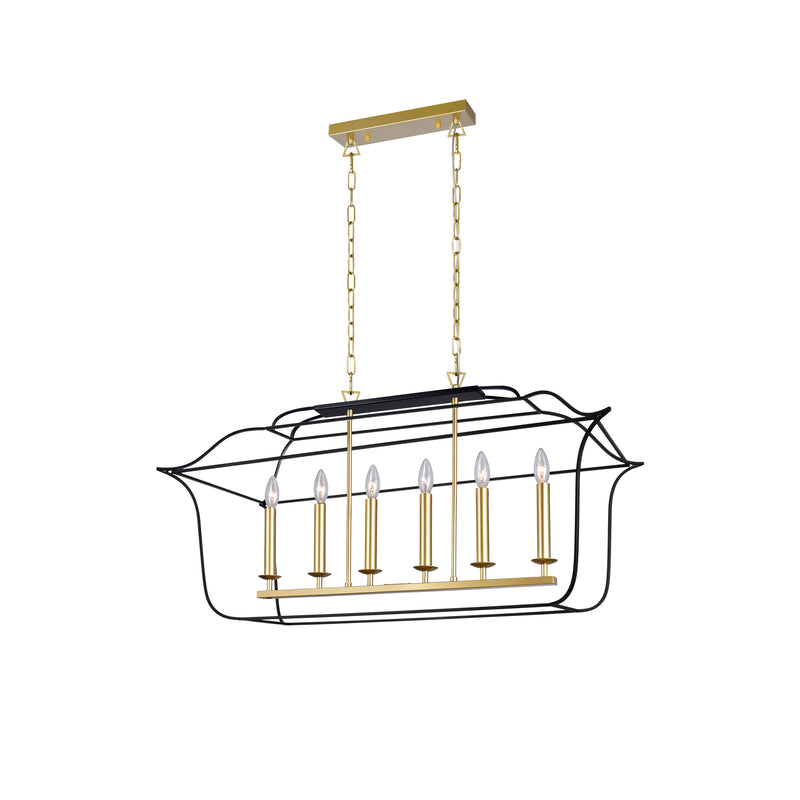 Tudor Linear Chandelier