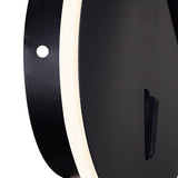 Private I Integrated LED Adjustable Round Wall Sconce