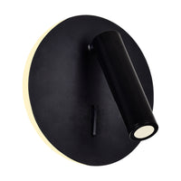 Private I Integrated LED Adjustable Round Wall Sconce