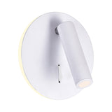 Private I Integrated LED Adjustable Round Wall Sconce