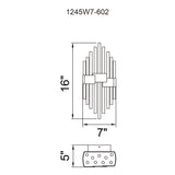 Millipede Integrated LED Wall Sconce