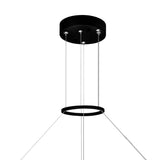 Guadiana Integrated LED 24in Chandelier with Handcrafted Glass