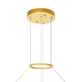 Guadiana Integrated LED 32in Chandelier with Handcrafted Glass