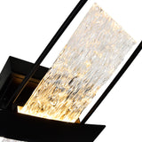 Guadiana Integrated LED 5in Wall Light with Handcrafted Glass