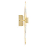 Guadiana Integrated LED 5in Wall Light with Handcrafted Glass