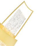 Guadiana Integrated LED 5in Wall Light with Handcrafted Glass