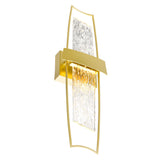 Guadiana Integrated LED 8in Wall Light with Handcrafted Glass