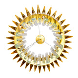 Cityscape Satin Gold Chandelier