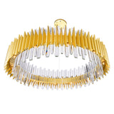 Cityscape Satin Gold Chandelier