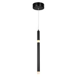 Flute Integrated LED 5in Mini Pendant