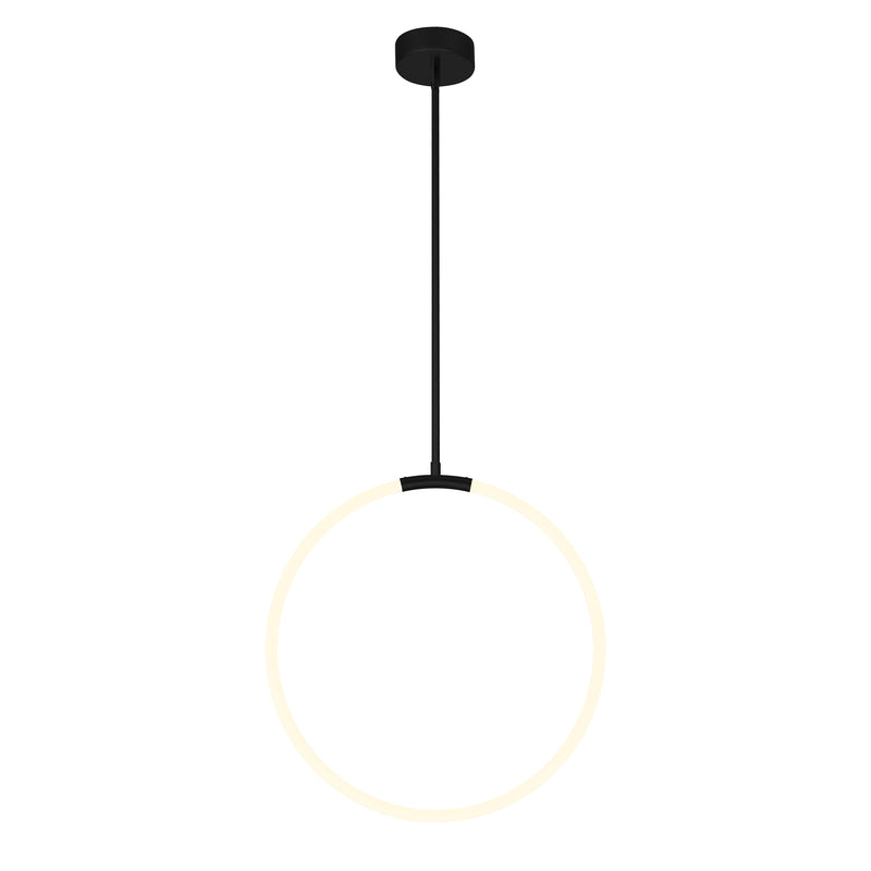 Hoops Integrated LED 24in Chandelier