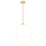 Hoops Integrated LED 24in Chandelier