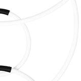 Hoops Integrated LED 35in 6 Ring Chandelier