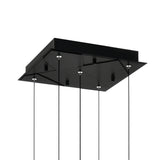 Valira Integrated LED 12in Mini Pendant with Handcrafted Glass