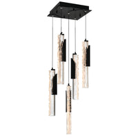 Valira Integrated LED 12in Mini Pendant with Handcrafted Glass