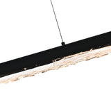 Valira Integrated LED 48in Chandelier with Handcrafted Glass
