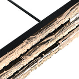 Valira Integrated LED 60in Chandelier with Handcrafted Glass