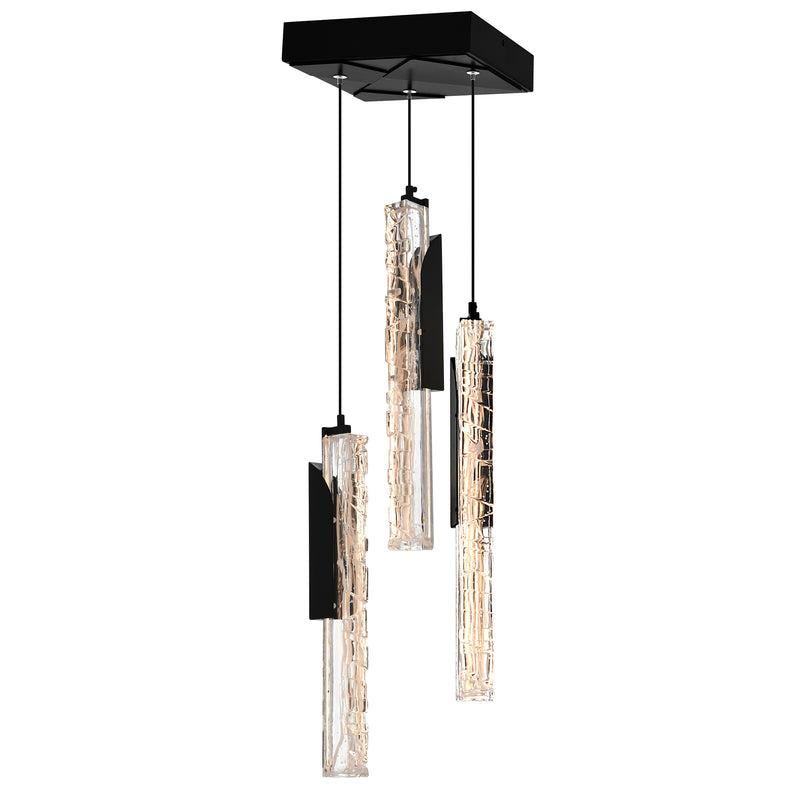 Valira Integrated LED 8in Mini Pendant with Handcrafted Glass