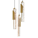 Valira Integrated LED 8in Mini Pendant with Handcrafted Glass