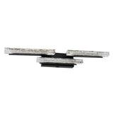 Valira Integrated LED Vanity Light with Handcrafted Glass