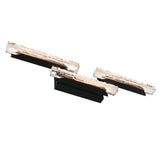 Valira Integrated LED Vanity Light with Handcrafted Glass