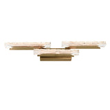Valira Integrated LED Vanity Light with Handcrafted Glass