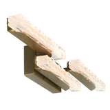 Valira Integrated LED Vanity Light with Handcrafted Glass