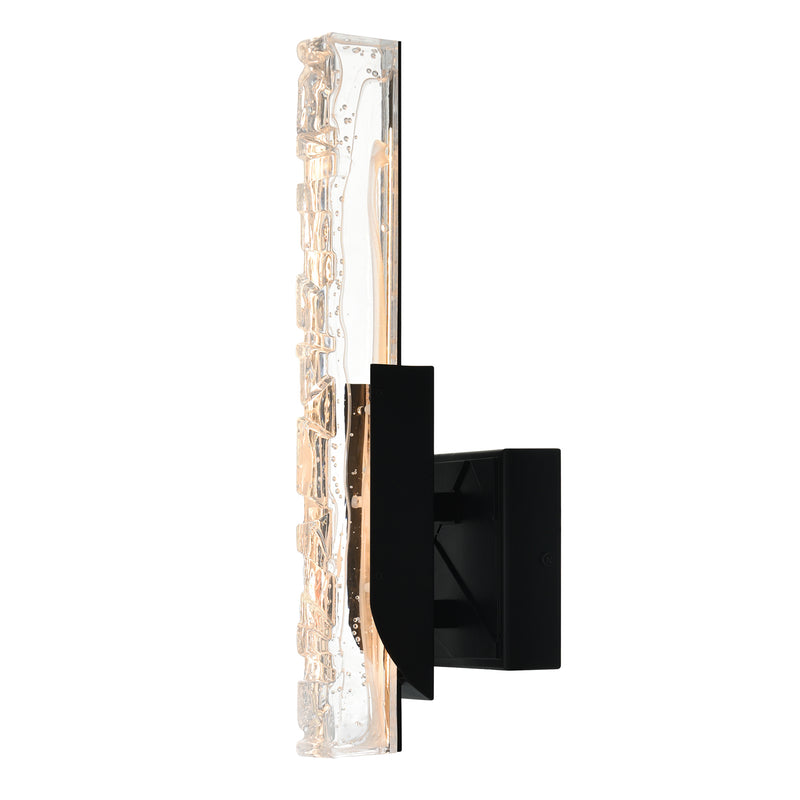 CWI Lighting - Valira Integrated LED Wall Light with Handcrafted Glass