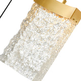Lava Integrated LED 36in Chandelier with Handcrafted Glass