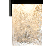 Lava Integrated LED 20in Wall Light with Handcrafted Glass