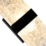 Lava Integrated LED 20in Wall Light with Handcrafted Glass