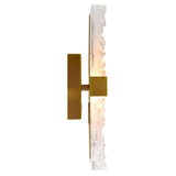 Lava Integrated LED 20in Wall Light with Handcrafted Glass