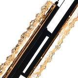 Stagger Integrated LED 6in Mini Pendant with Handcrafted Glass