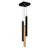 Stagger Integrated LED 6in Mini Pendant with Handcrafted Glass