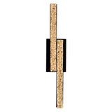 Stagger Integrated LED 24in Vanity Light with Handcrafted Glass