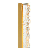Stagger Integrated LED 24in Vanity Light with Handcrafted Glass