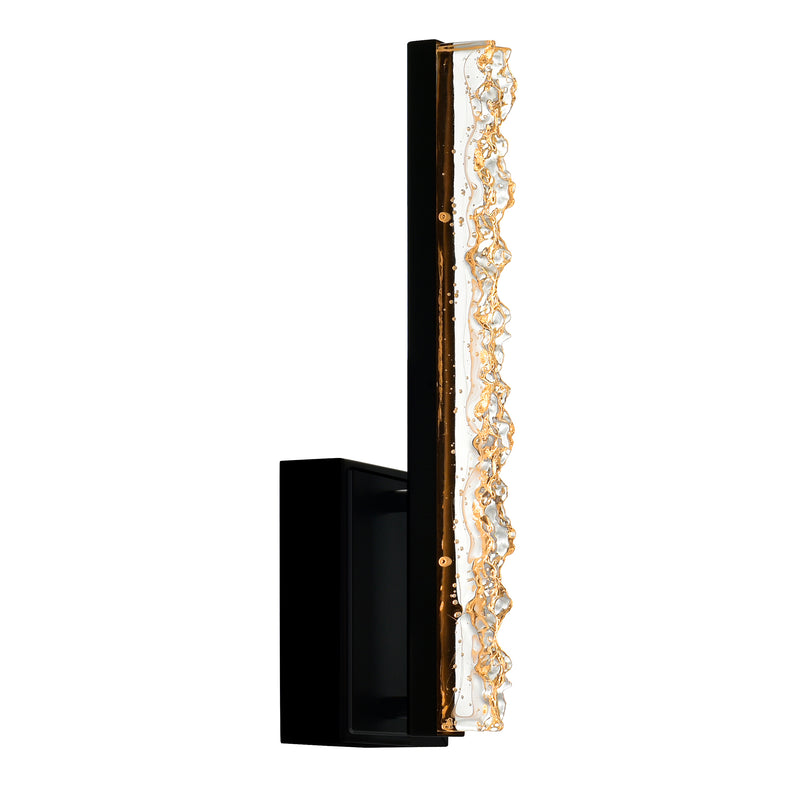 Stagger Integrated LED 5in Wall Light with Handcrafted Glass