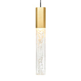 Greta Integrated LED 5in Mini Pendant with Handcrafted Glass