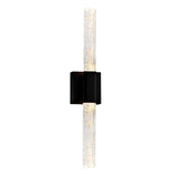 Greta Integrated LED 24in Vanity Light with Handcrafted Glass