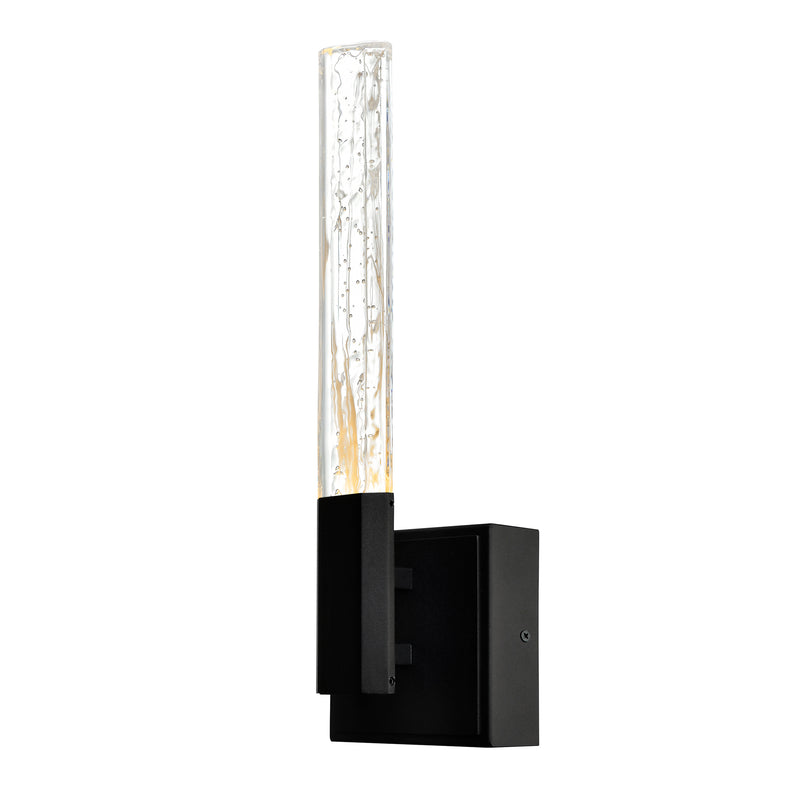 Greta Integrated LED 5in Wall Light with Handcrafted Glass